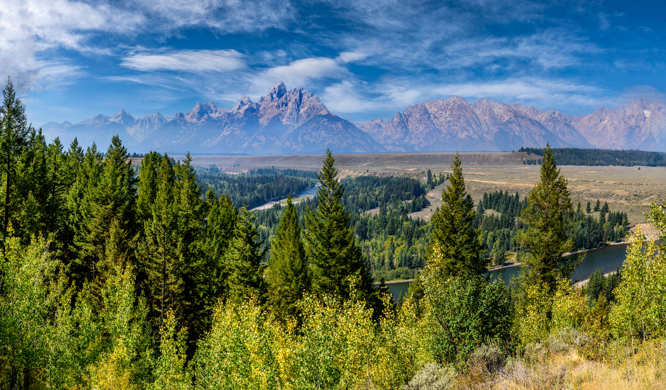 The Majestic Teton Range